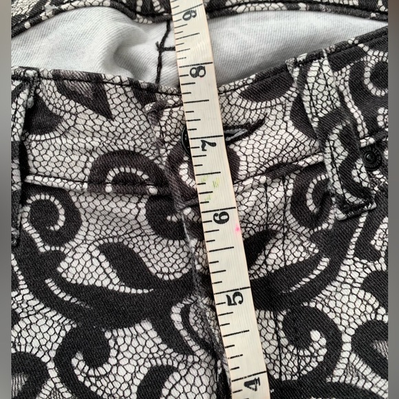 7 For All Mankind Patterned Jeans size 24 - Picture 8 of 13